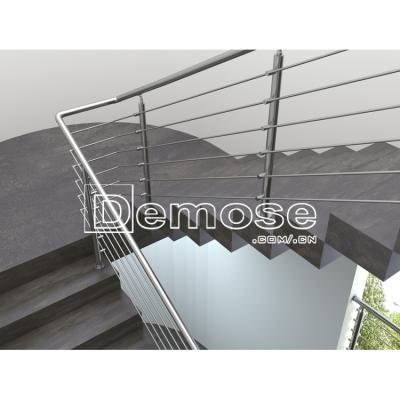 China DEMOSE Contemporary Stainless Steel Balustrade Wire Balusters Fencing Components for sale