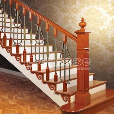 China DEMOSE Mid Century Vintage Wrought Iron Stair Railing and Handrails for sale