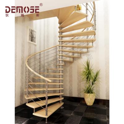 China Modern Used Modern Spiral Staircase Price / Wooden Spiral Stairs for sale