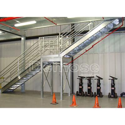 China Modern Metal Outdoor Durable Stainless Steel Stairs for sale