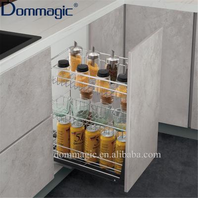 China Sustainable Kitchen Cabinet Storage 3 Tiers Drawer Basket From China Manufacturer for sale