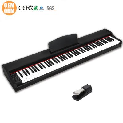 China Digital Piano 88 Keys Midi Controller Keyboard Digital Weighted Digital Piano Electric Piano for sale