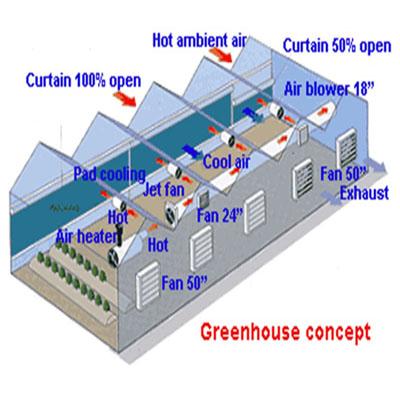 China Poultry Farming Low Price Outdoor Air Honeywell Cooling Pad for sale