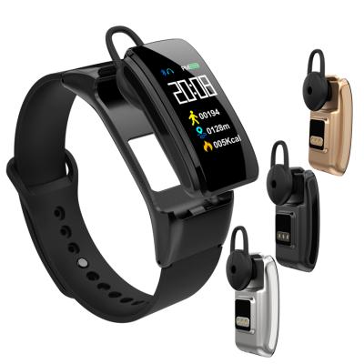 China 3G Smart Watch Heart Rate Wireless Earphone Fitness Tracker Heart Rate Blood Pressure Smartwatch IPX7 Waterproof Phone Wristband B31 for sale