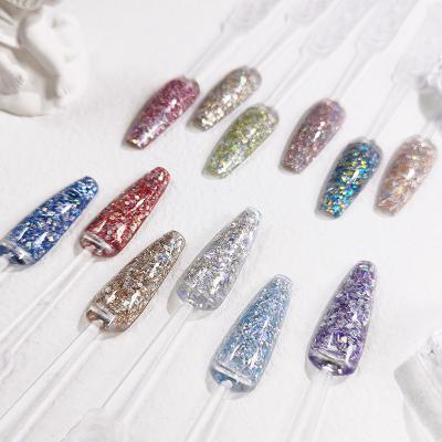 China Professional Caterpillar Nail Glitter Powder Glitter Acrylic Powder Wholesale Quick Dry Bulk OEM Dip Dip Nail Powder for sale