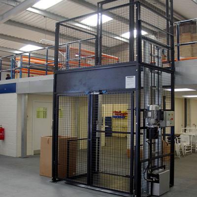 China Hotels Products Hydraulic Elevator For Indoor And Outdoor Logistics Warehouse Cargo Lift for sale