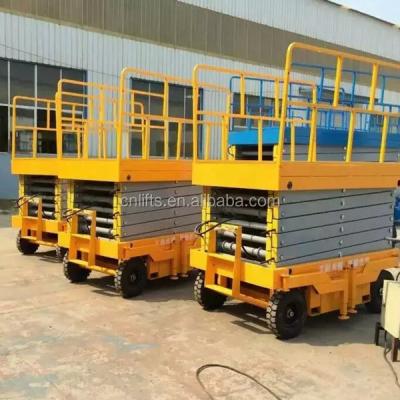 China CE Certification 12m Hydraulic Ladder Lift 2080*1220mm for sale