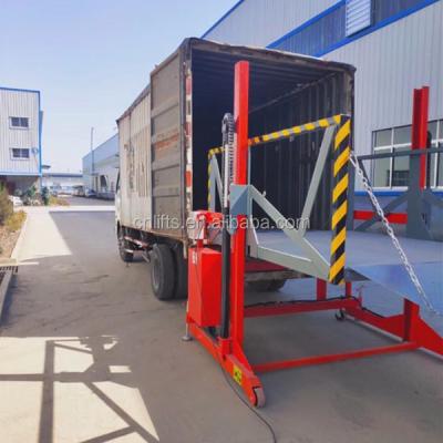 China Hotels Portable Hydraulic Loading And Docking Station Platform Lift For Container for sale