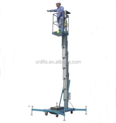 China Hotels Single Person Vertical Lift for Window Cleaning for sale