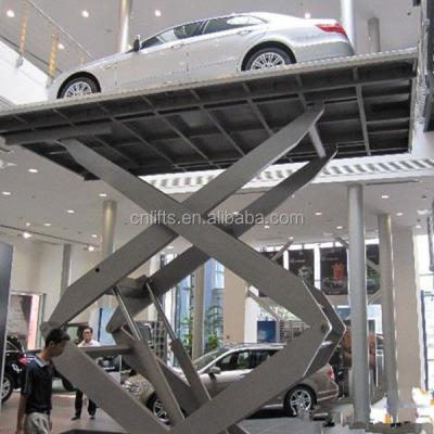 China Hotels Good Stability Hydraulic Stationary Car Scissor Lift For Sale for sale