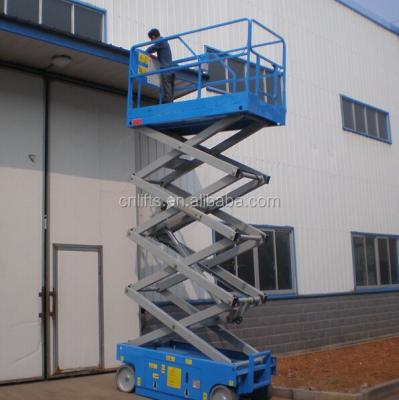 China Hotels Hydraulic Self Propelled Scissor Platform Lift for sale