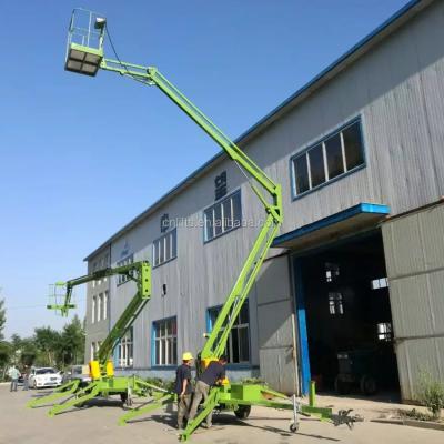 China Hotels Towable Boom Lift For Sale Boom Lift Geniuses Trailer Mounted Work Platforms for sale