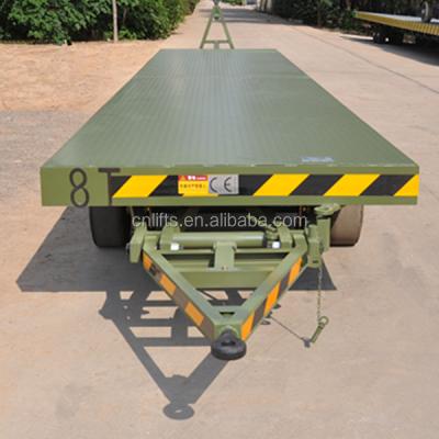 China Factory Transport Bed Low Bed Trailer Hotels Full Flatbed Trailer for sale