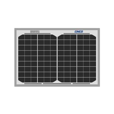 China 10W FotovoltaicoSolar Mono Panel Cells For Home 1000w Light System Use CNCB10W for sale