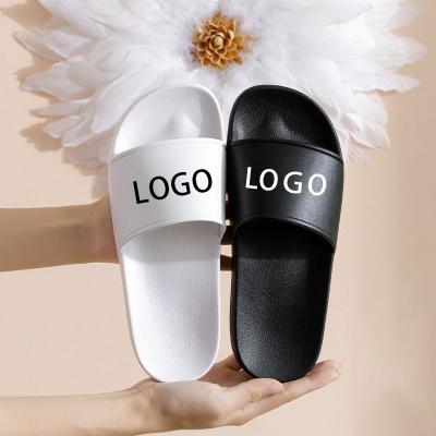 China Custom Wholesale Fashion Trend Logo Female Beach Summer Home House Slippers From China Men Women Slippers Manufacturer for sale