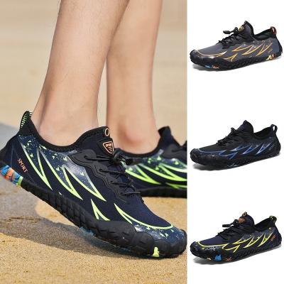 China Aqua Beach Outdoor Exercise Summer Breathable Quick Dry Increasing Upward Shoes For Men Non Slip Water Barefoot Shoes for sale