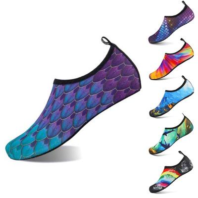 China Outdoor Manufacturer Anti Slip Fast Aqua Sock Surf Swim Shoes Summer Men Women Drying Beach Yoga Water Barefoot Shoes Customize Any Size for sale