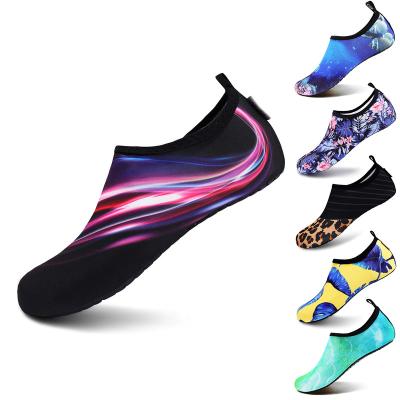 China Lightweight Customize Shoes Beach Water Slip On Barefoot Kayaking Non Slip Lightweight Yoga Exercise Surfing Swim Bumps Aqua Shoes for sale