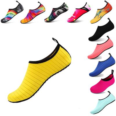 China Light Slip On Beach Water Yoga Shoes Slip On Barefoot Non Slip Shoes Women Cheap Aqua Shoes for sale