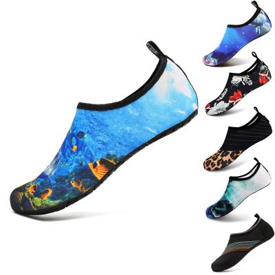 China Fashion\Comfortable\Durable\Breathable Slip On Women Aqua Quick Dry Beach Shoes Men Aqua Shoes Manufacturers China Watershoes Barefoot Seashore Swim News for sale