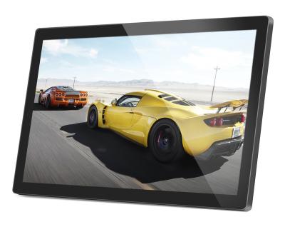 China Professional Hard Wall Mount 27 Inch Touch Screen Quad Core Tablet PC Capacitive LCD Advertising Player WIFI RJ45 for sale