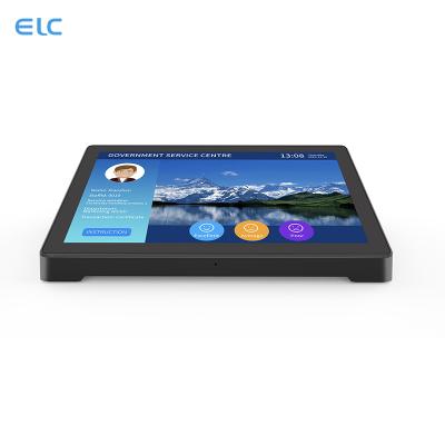 China Indoor New Design Touch Customer Feedback WiFi RJ45 Smart Interactive Capacitive Desktop Android Tablet for sale