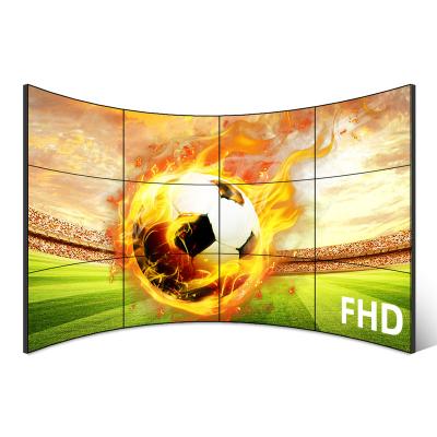 China Indoor 3x3 3x4 55 Inch Narrow Bezel 3.5mm 4k Lcd Video Wall Wall Mounted for sale