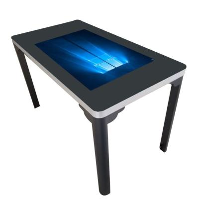 China Pcap or IR multi touch 42 touch lcd 55 inch bar kid restaurant cafe multi interactive android smart touch table 55 inch for sale