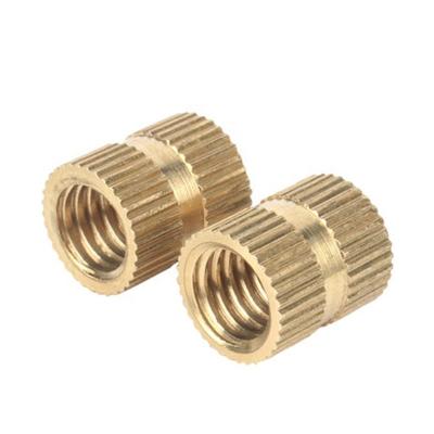 China 100PCS/20PCS/10PCS M2 M2.5 M3 M4 M5 M6 M8 Injection Molding Carbon Steel Insert Nut Brass Knurled Wire Thread Inserts Nuts for sale