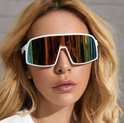 China 2021 New Colorful Square Glasses And Sunglasses Outdoor Sports Sunglasses for sale