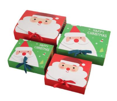 China Recyclable Colorful Christmas Present Packing Box for sale