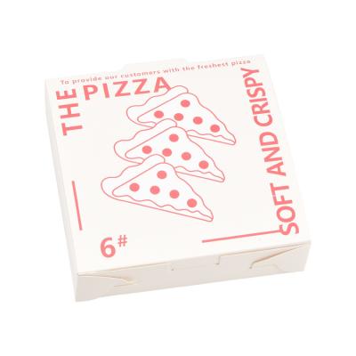 China Recyclable Cardboard Pizza Box Any Paper Pizza Takeout Box Baking Universal Packaging Container for sale