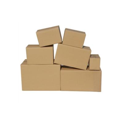 China Recyclable Customize Any Small Size Craft Corrugated Cardboard Box Express Box DIY Box Printing Logo for sale