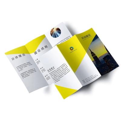 China Custom Instructions Brochure Flyer Any Size Design Brochure Flyer Catalog Promotion Advertising for sale