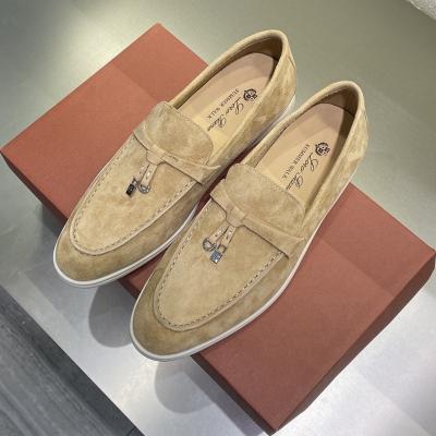 China Superior Quality Walk Leisure Flat Boat Suede Moccasins Men's Loafers Men's Loafers Luxury Sneaker Designer Deodorization Brand Various Colors Women's Shoes for sale