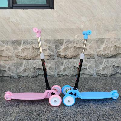 China New Model Kids Scooter Cheap Promotion Baby Toy Children Play Scooter Hot Sale Foldable Kick Scooter Adjustable Height With Led for sale