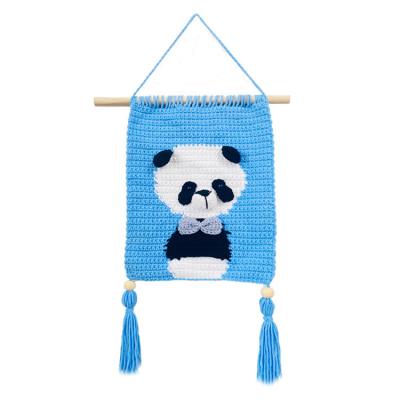 China Children ins farm wall decoration pictures of kindergarten room modern hand-woven cartoon home / photography animal modeling hanging props for sale