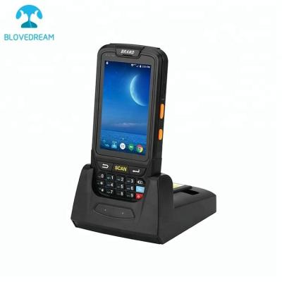 China Handheld Waterproof Industrial Computer 3G Barcode Scanner RFID Reader Handheld Terminal Windows 10 PDA for sale