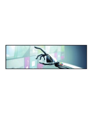 China stretched touch display stretched bar lcd window touch display 29