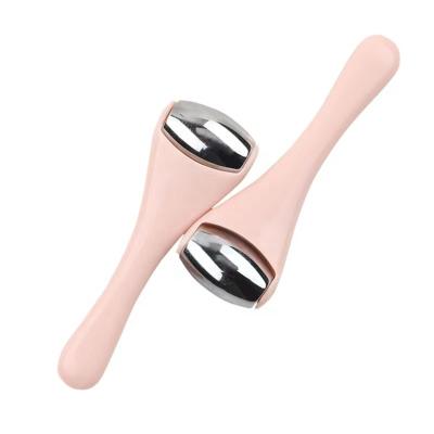 China Anti-Puffiness Other Beauty And Personal Care Products New Facial Roller Home Use Mini Ice Roller Metal Eye Roller for sale