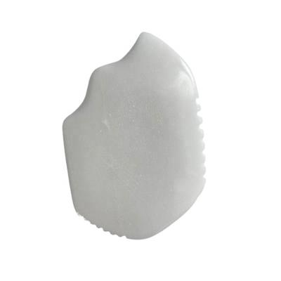 China Whitening Hot Selling Massager Amazon Jade Gua Sha Tools White Gua Sha White Gua Sha for sale