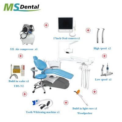 China Full Metal Full Set Cheap Dental Chair Single Dental Chair for sale