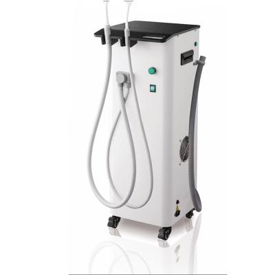 China Portable Metal Dentistry Clinic And Dental Surgery Room 300L/min Suction Machine for sale