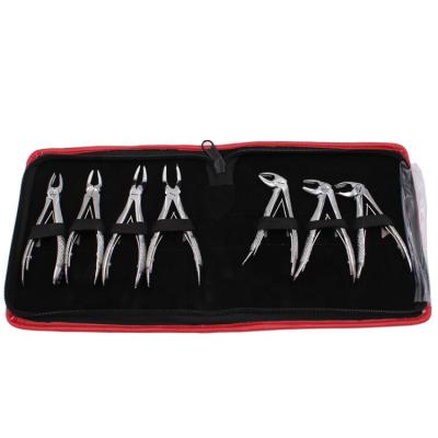 China 7 Pcs Stainless Steel Dental Kit Surgical Instrument Kids Tooth Extraction Forceps for sale