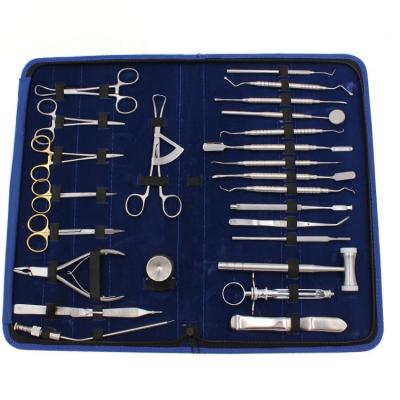 China New Steel 26pcs/set Dental Implant Kit Universal Dental Surgery Set Stainless Steel Orthodontic Instruments Set for sale