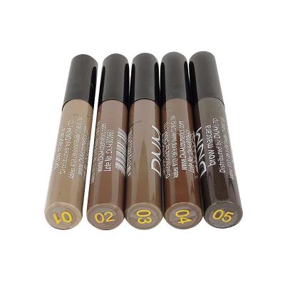 China Private Label Waterproof Waterproof 5 Colors Optional No Logo Makeup Gel Eyebrow Cream for sale