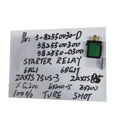 China Machinery repair shops Kyotechs 5-82550030-D 6BG1 STARTER RELAY EX200-5 ZX200 XG200 ZAXIS75US-3 for sale