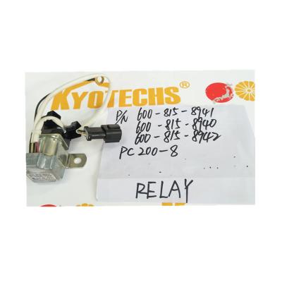 China Machinery Repair Shop Kyotechs 600-815-8941 RELAY 600-815-8940 600-815-8942 PC200-8 for sale