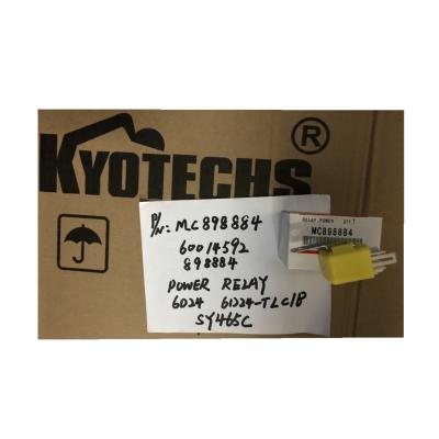 China Machinery Repair Shop Kyotechs 6D24 6D24-TLC1B SY465C POWER RELAY MC898884 60014592 898884 for sale