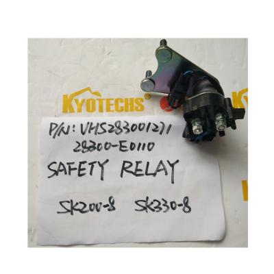 China Machinery Repair Shops Kyotechs VHS283001271 28300-E0110 SAFETY RELAY SK200-8 SK330-8 for sale